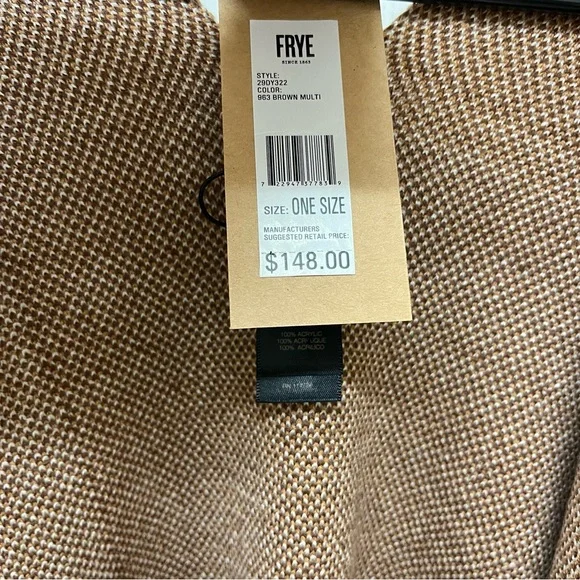 NWT Frye Patchwork Shawl - Picture 6 of 10